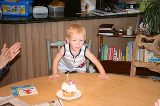 Lincoln first birthday 2